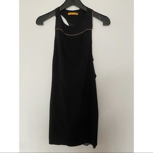 Alice + Olivia black mini dress